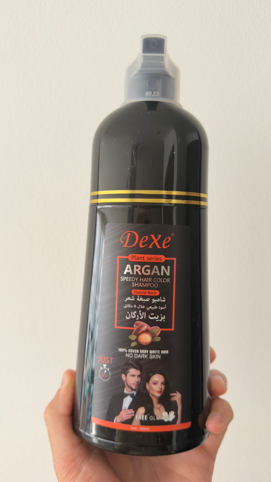 Shampoo Cubre Canas Dexe Argan