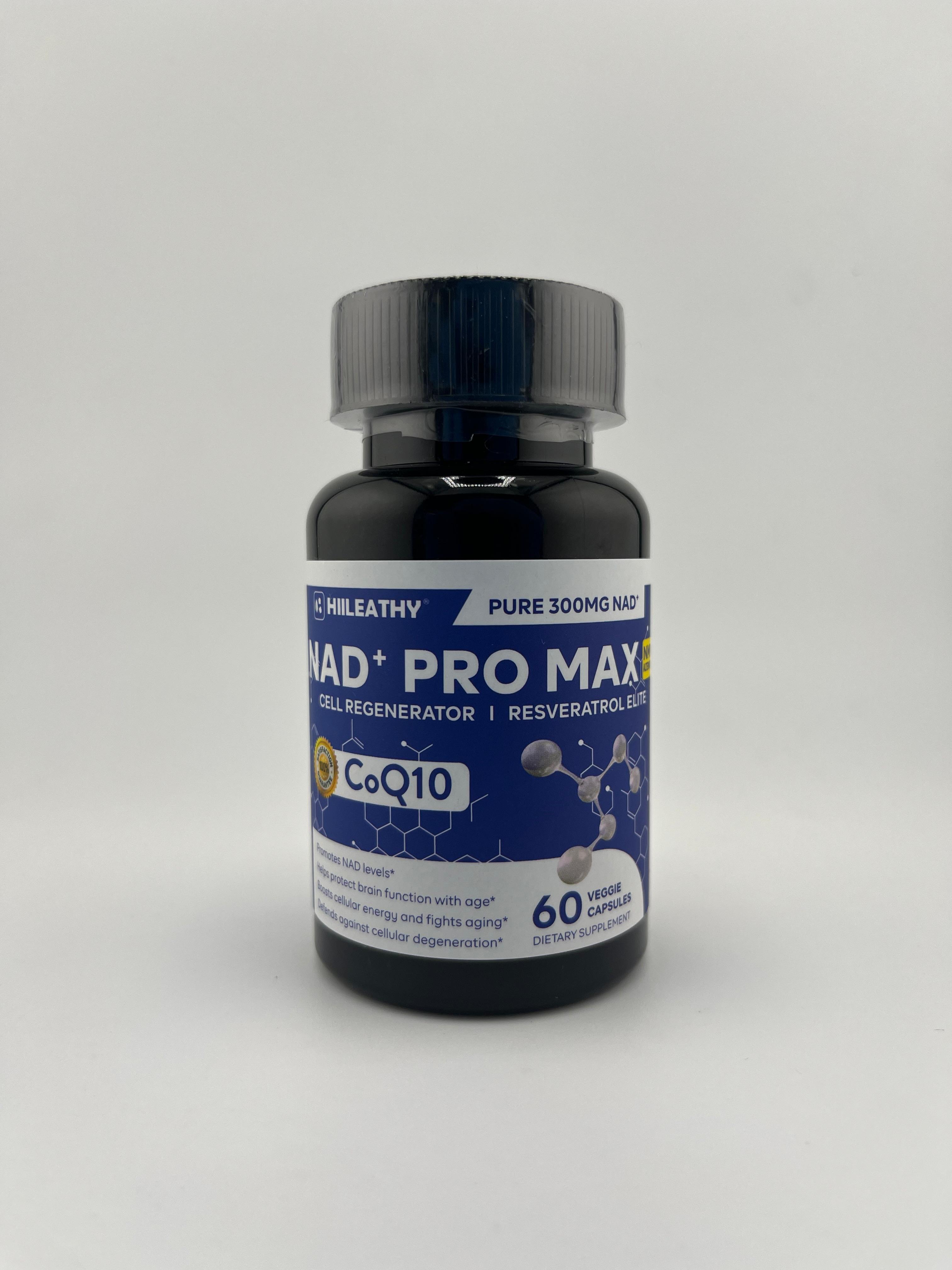 NAD+PROMAX Recupera la energía que la edad le quitó a tus células.