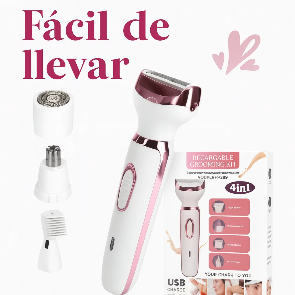 Depiladora Femenina 4 En 1